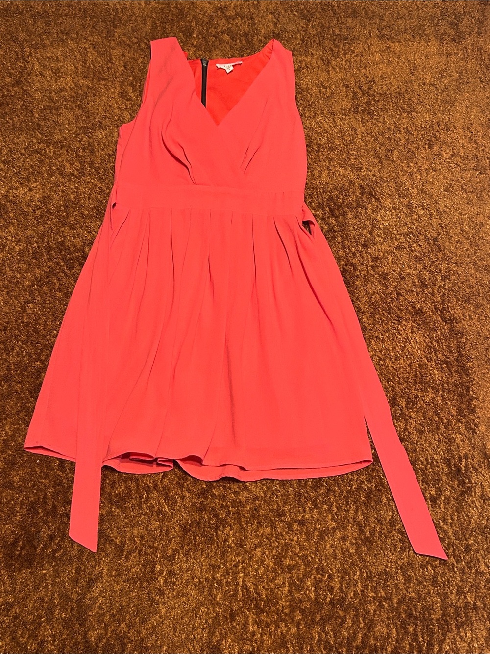 ILLA ILLA Red Wrap V-Neck Sundress